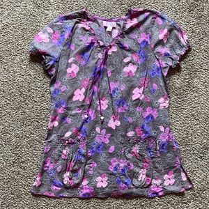 Koi scrub top